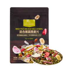 1号会员店 混合果蔬燕麦片300g 即食麦片营养早餐零食代餐搭配牛奶