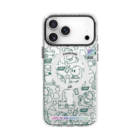 魅族 MEIZU PANDAER 旷野 妙磁抗菌手机壳 适用iPhone 17 Pro Max 电子绿洲 大孔设计 IML印刷 全包