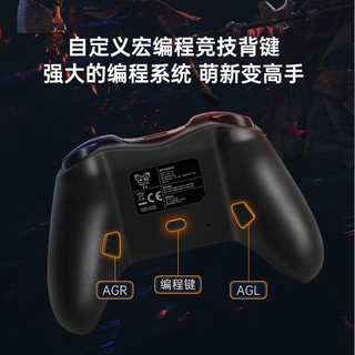 奕狐狩猎switchpro游戏手柄ns塞尔达蓝牙pc电脑无线steam手机rog掌机ipad 狩猎-MINI PRO版-雄火