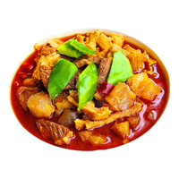 东南醇 公安牛肉牛三鲜火锅 湖北特产牛肚牛蹄筋牛杂煲熟食方便速食火锅 牛三鲜1200g*3袋 袋装