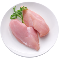 鸡翅中鸡胸肉生鲜冷冻轻食餐食品火锅食材 两种规格包装随机发货 鸡大胸1kg*3袋