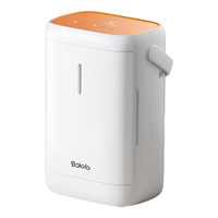 波咯咯 婴儿便携式奶瓶消毒柜 宝宝外出消毒烘干二合一消毒器小型  4L 全钢内仓