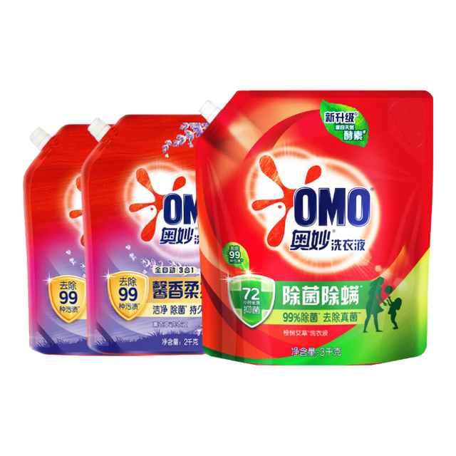 奥妙 OMO 洗衣液组套（14斤）2.8元/斤