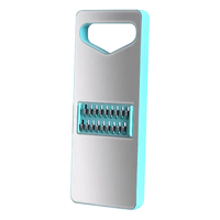 京严匠造多功能切菜土豆丝刨丝器家用擦丝器切片切菜机萝卜丝刮擦器 【六组刀片 磁吸收纳】护手