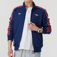 阿迪达斯 （adidas）外套男装2025秋季运动服立领足球训练上衣夹克JF2582 JF0544夜空紫-阿森纳 XL