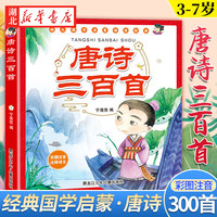 唐诗三百首成语故事儿歌唐诗宋词 学前数学语文拼音彩绘注音版3-7岁少儿 100以内的加减法小学入学准备启蒙教育幼小衔接