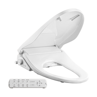 国家补贴：京东京造 海豚Plus智能马桶盖U型D型 电动加热烘干 童洗助便洗 抗菌坐便圈