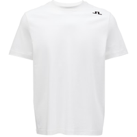 金林德伯格（J.Lindeberg）秋冬凉感柔软亲肤圆领纯色简约短袖T恤男524101005 K00白 175/96A/M