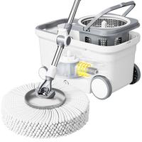 洁仕宝 拖把免手洗家用干湿两用墩布拖布桶带甩干一拖自动净旋转式拖把桶