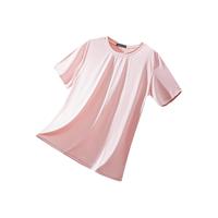 【特卖】女式冰丝T恤夏薄款舒适短袖运动休闲圆领宽松上衣