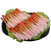 北极甜虾刺身生吃解冻即食去头去壳刺身拼盘日式料理30只