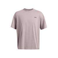 安德玛（UNDERARMOUR）春夏男子高克重运动休闲短袖T恤1389147 脂鲤灰015 3XL