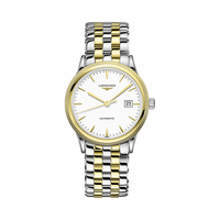 浪琴(Longines)瑞士手表 军旗系列 机械钢带男表 L49843227