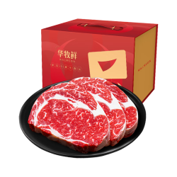 WALMSON 澳洲谷饲原切牛排 1.6kg 礼盒