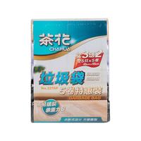 CHAHUA 茶花 垃圾袋加厚家用厨房卫生间断点式塑料袋清洁袋45