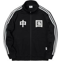 ERKE 鸿星尔克 中性运动卫衣 11222087009 正黑 XXL