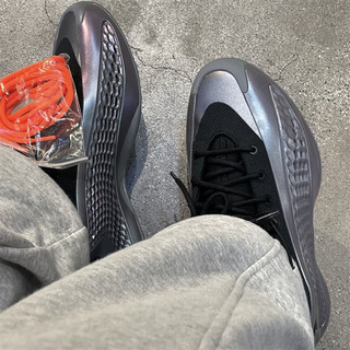 adidas/阿迪达斯 AE1 爱德华兹篮球鞋 橙色 银黑 265mm