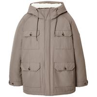 JACK&JONES/杰克琼斯 仿羊羔绒 男士羽绒服 165/88A/XS,170/92A/S,175/96A/M,180/100A/L,185/104A/XL,190/108A/XXL 灰棕E13,羽毛灰C13