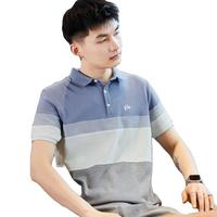 唐狮 2025夏款拼接设计 男士POLO衫
