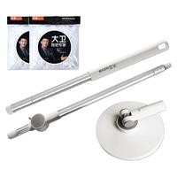大卫大卫旋转拖把整套杆子配件(如不确定型号 请在线客服) 适配【D10】杆子+把盘+拖头2个