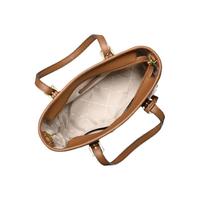 迈克.科尔斯（MICHAEL KORS）Jet Set系列女包经典老花皮革托特包手提单肩包 深棕拼色 35T9GTVT0B-200