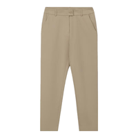 诺帝卡（NAUTICA）女装25春夏舒适亲肤棉氨直筒修身休闲裤女51PO02 奶咖色2BT S
