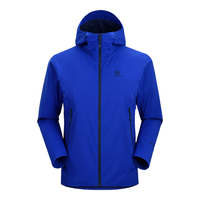 KAILAS凯乐石软壳衣雷鸟LT连帽防风防泼水户外徒步休闲弹力连帽外套男 石青蓝-男款 2XL