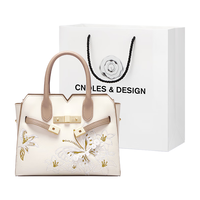 蔻一（Cnoles）实用手提包包女士大品牌中老年40-50岁长辈单肩包