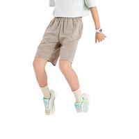 361°童装男女童梭织五分裤夏季小中大童运动裤男童短裤 风滚草1702 140 140cm
