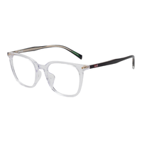李维斯(Levi's)近视眼镜框架LV7155/900+依视路爱赞全晰膜御1.74 依视路爱赞全晰膜御1.74/-1800度 900透明色