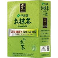 伊藤园（ITOEN）【JD物流 日本直邮】绿茶茶叶抹茶茶粉办公室下午茶饮送礼 抹茶茶粉1.7g×32条 赏味期限短