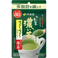 伊藤园（ITOEN）【JD物流 】绿茶茶叶抹茶茶粉办公室下午茶饮 浓抹茶绿茶茶粉80g