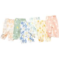 POPUBB 婴国偶相 婴儿防蚊裤夏季薄款纯棉宝宝睡裤男女童灯笼裤空调裤大PP裤子开裆