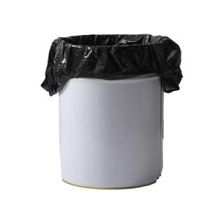 固成 背心垃圾袋黑色38*65cm150只双面2.5丝 垃圾袋加厚黑色塑料袋