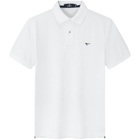 七匹狼【黄宗泽同款】【凉风POLO衫】短袖t恤男凉感抗菌夏季男士T恤上衣 803(本白)1D1E30606666 XL 175/92A