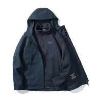 Jack Wolfskin 男款三合一冲锋衣
