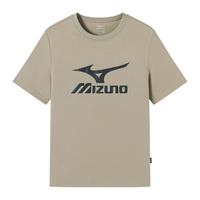 美津浓 Mizuno 夏季薄款透气休闲男户外运动短袖T恤舒适简约百搭基础
