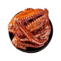 鲜京采 甜辣经典味 鸭翅 2斤 袋装