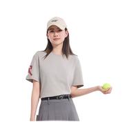 京东京造短袖t恤男5A抑菌男女同款新疆长绒棉衣服男装 浅灰 XXL 2XL (185/104A)