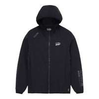 奥索卡 OZARK GEAROZARK春夏款软壳外套男女同款 休闲百搭舒适连帽拉链外套 318724 黑色-301 L 175