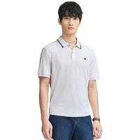 【锦氨混纺 弹力舒适】夏季轻薄透气翻领短袖T恤男士POLO衫
