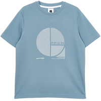 杰克·琼斯（JACK&JONES）夏季潮流时尚舒适男装百搭潮宽松休闲日常通勤短袖t恤上衣男 幻境蓝BLUE MIRAGE S 170