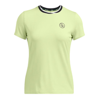 安德玛（UNDERARMOUR）秋冬Drive Goin' Under女子高尔夫运动短袖T恤1387701 复古浅绿383 M