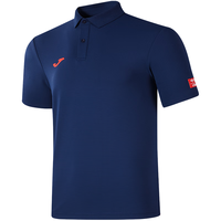 JOMA 短袖t恤男运动polo衫速干衣春夏新款透气排汗抗菌训练服运动服饰 藏青 S