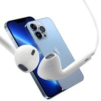 Biaze 毕亚兹 半入耳式有线耳机 白色 苹果Lightning接口