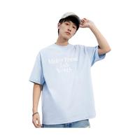 【重磅】美特斯邦威T恤男女同款25夏重磅宽松纯棉印花体恤ZZ