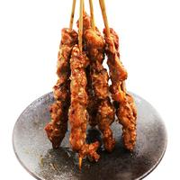 月盛斋 国产调理羊肉串200g/盒(10串)孜然味免辣 烧烤炸串 中华