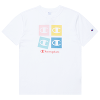 Champion【品牌】春夏休闲百搭四宫格印花短袖T恤