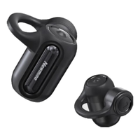 Newmine 纽曼 GE12 骨传导蓝牙耳机 运动耳机跑步真无线挂耳式骑行耳机适用华为苹果安卓手机等 黑色