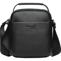 Crocodile鳄鱼恤真皮男士头层牛皮休闲单肩包男包时尚百搭青年斜挎包包CA1XT1167